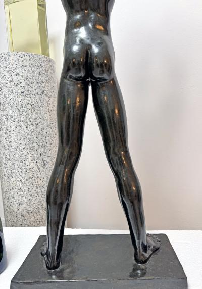 Jaume Otero Art Deco Erotic Male Nude Bronze Sculpture Gay Interest