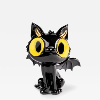 Javier Calleja Little Devil Cat Sculpture Designed by Javier Calleja and Lladro 