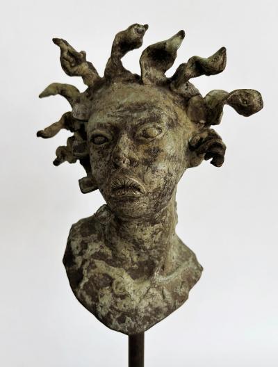 Javier Marin Javier Marin Patinated Bronze Sculptures Signed Set of 5 Mexico