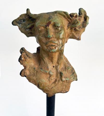 Javier Marin Javier Marin Patinated Bronze Sculptures Signed Set of 5 Mexico