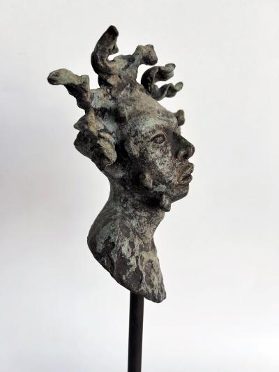 Javier Marin Javier Marin Patinated Bronze Sculptures Signed Set of 5 Mexico