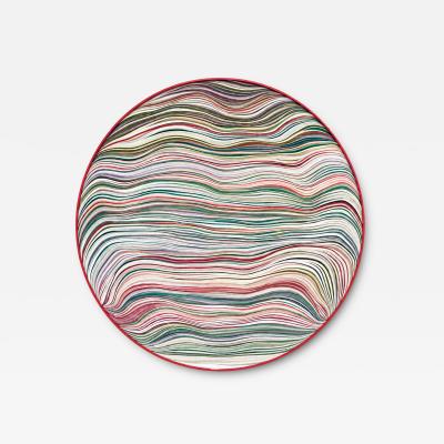 Javier Velarde Javier Velarde Boooks And Topographies N56 Dyed Paper Wall Sculpture Spain 2025