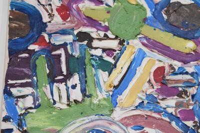 Jay Milder Jay Milder Oil and Volcanic Ash on Canvas Noahs Ark 1999 2003