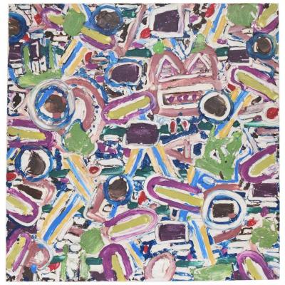 Jay Milder Jay Milder Oil and Volcanic Ash on Canvas Noahs Ark 1999 2003