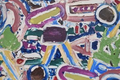 Jay Milder Jay Milder Oil and Volcanic Ash on Canvas Noahs Ark 1999 2003