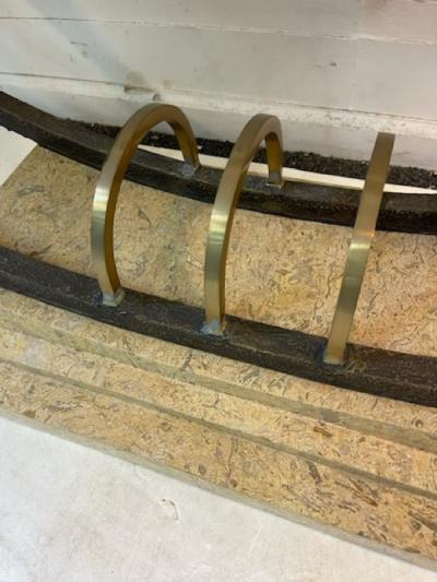 Jay Spectre EXCEPTIONAL POST MODERN CONSOLE AND MIRROR