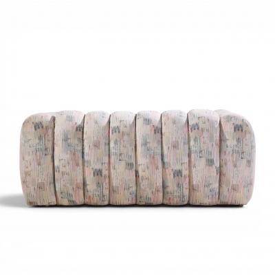 Jay Spectre Jay Spectre Channeled Postmodern Sofa Loveseat