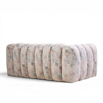 Jay Spectre Jay Spectre Channeled Postmodern Sofa Loveseat