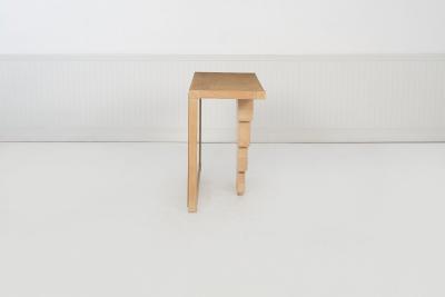 Jay Spectre Jay Spectre Console for Century Furniture Cerused Oakwood 1985c 