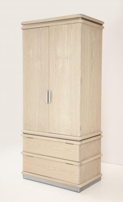 Jay Spectre Jay Spectre Custom Cerused Oak Wardrobe