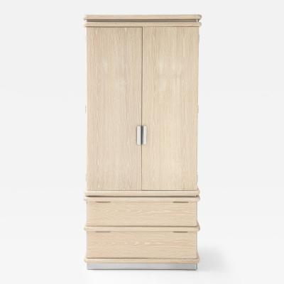 Jay Spectre Jay Spectre Custom Cerused Oak Wardrobe