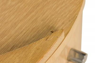 Jay Spectre Jay Spectre Vintage American Modern Cerused Oak Dressing Vanity Table