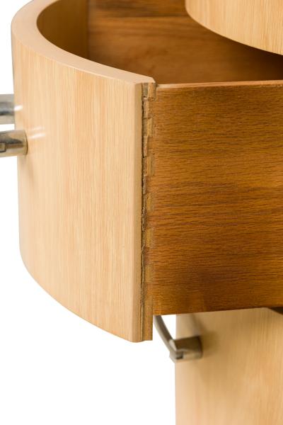 Jay Spectre Jay Spectre Vintage American Modern Cerused Oak Dressing Vanity Table