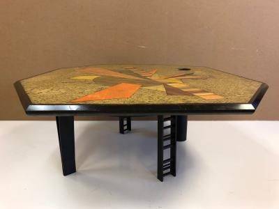 Jay Stanger Inlaid Coffee Table