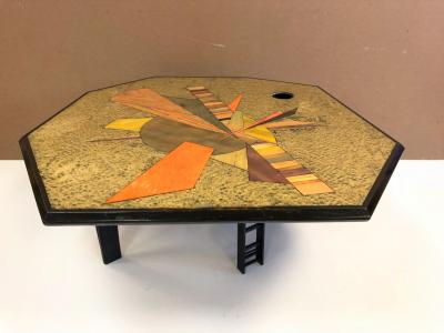 Jay Stanger Inlaid Coffee Table