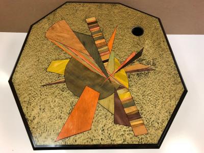 Jay Stanger Inlaid Coffee Table