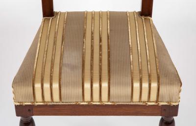Jean Baptiste Boulard Set of Twelve Rare Empire Restauration Dining Chairs in Classic Design