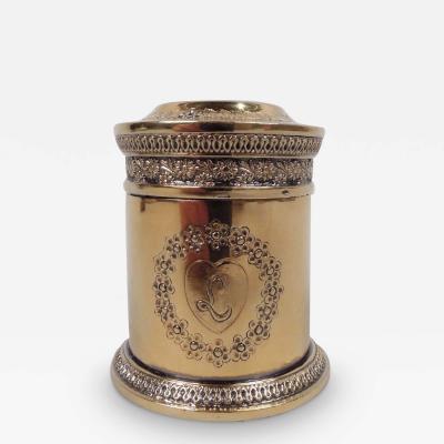 Jean Baptiste Claude Odiot Odiot French Restauration Silver Gilt Box C 1820