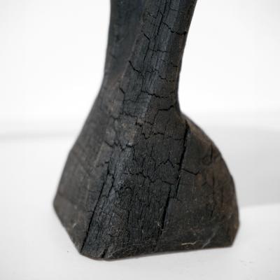 Jean Baptiste GIBUS Boutin CATHARSIS Original burnt maple and pine wood sculpture