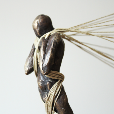 Jean Baptiste GIBUS Boutin THE WIND RISES II Bronze sculpture N 2 8