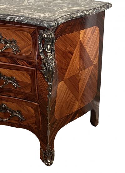 Jean Baptiste Hedouin Signed JB Hedouin Paris R gence Bronze Mounted Rosewood Tombeau Commode