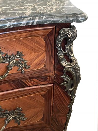 Jean Baptiste Hedouin Signed JB Hedouin Paris R gence Bronze Mounted Rosewood Tombeau Commode