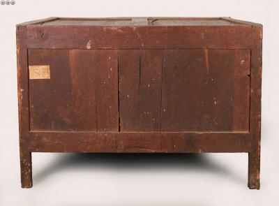 Jean Baptiste Hedouin Signed JB Hedouin Paris R gence Bronze Mounted Rosewood Tombeau Commode