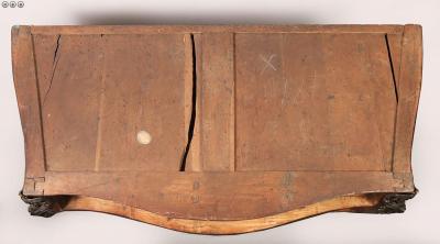 Jean Baptiste Hedouin Signed JB Hedouin Paris R gence Bronze Mounted Rosewood Tombeau Commode