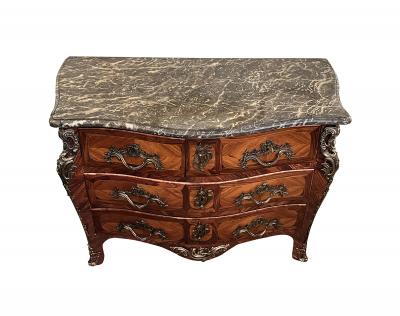 Jean Baptiste Hedouin Signed JB Hedouin Paris R gence Bronze Mounted Rosewood Tombeau Commode