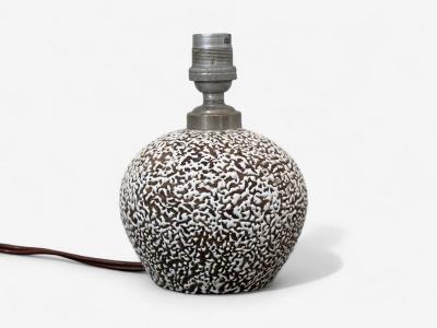 Jean Besnard French Art Deco Ceramic Table Lamp France 1960s