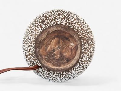 Jean Besnard French Art Deco Ceramic Table Lamp France 1960s