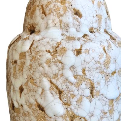 Jean Besnard Ginger Jar Form Table Lamp in the Style of Jean Besnard