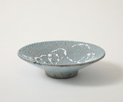 Jean Besnard Small Jean Besnard Blue White Dish France c 1935 signed