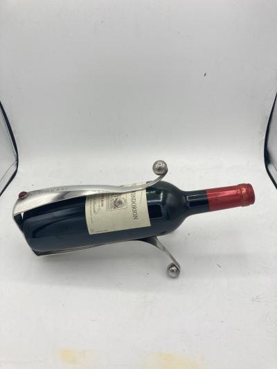 Jean Boggio 1990s silver plated wine cooler by Jean Boggio