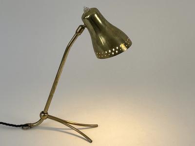 Jean Boris Lacroix Lovely Mid Century Table Lamp or Wall Light by Jean Boris Lacroix France 1950s