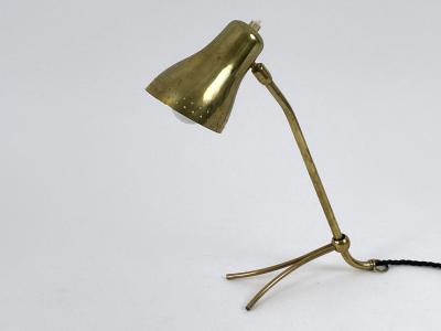 Jean Boris Lacroix Lovely Mid Century Table Lamp or Wall Light by Jean Boris Lacroix France 1950s