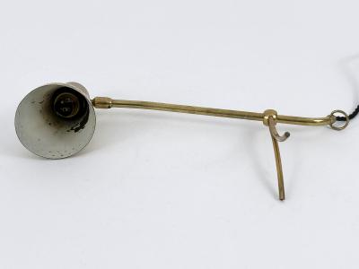 Jean Boris Lacroix Lovely Mid Century Table Lamp or Wall Light by Jean Boris Lacroix France 1950s