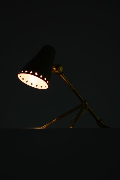 Jean Boris Lacroix Table Wall Lamp Produced by Falkenbergs Belysning