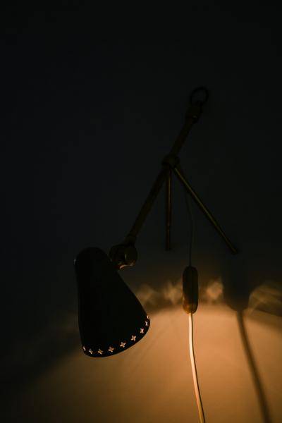 Jean Boris Lacroix Table Wall Lamp Produced by Falkenbergs Belysning