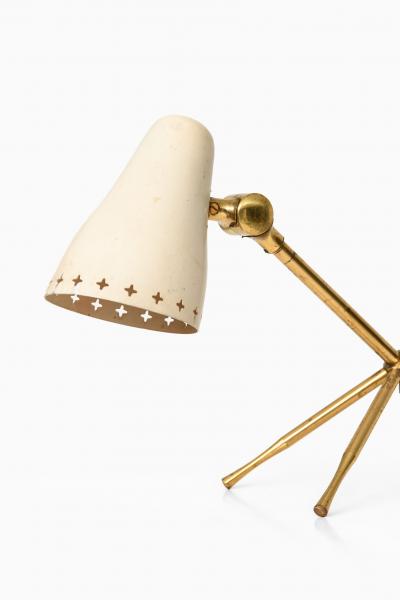 Jean Boris Lacroix Table Wall Lamp Produced by Falkenbergs Belysning