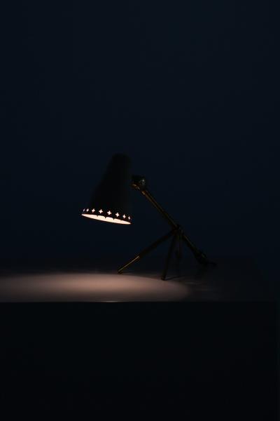 Jean Boris Lacroix Table Wall Lamp Produced by Falkenbergs Belysning