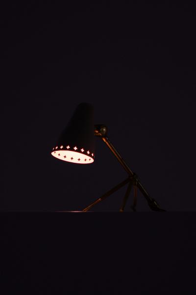 Jean Boris Lacroix Table Wall Lamp Produced by Falkenbergs Belysning