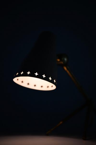 Jean Boris Lacroix Table Wall Lamp Produced by Falkenbergs Belysning