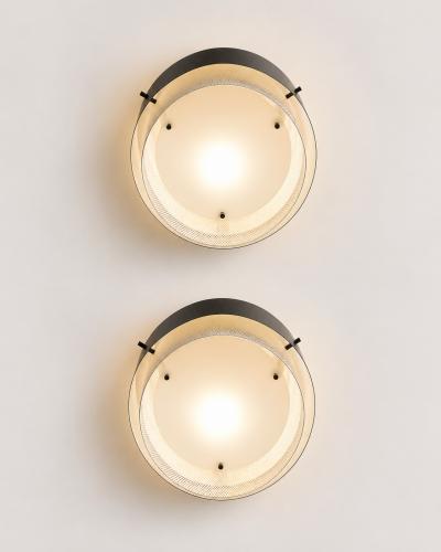 Jean Boris Lacroix Wall sconces by Jean Boris Lacroix Ed Jacques Biny Luminalite France 1959
