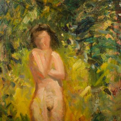 Jean Chaleye Jean Chaleye FRENCH 1878 1960 Nude In Nature 