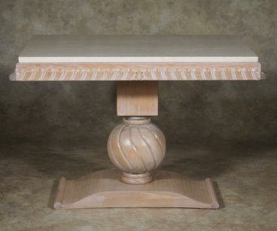 Jean Charles Moreaux Jean Charles Moreux cerused oak low table