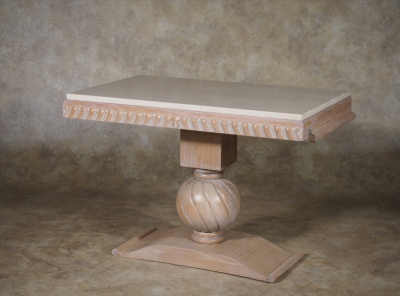 Jean Charles Moreaux Jean Charles Moreux cerused oak low table