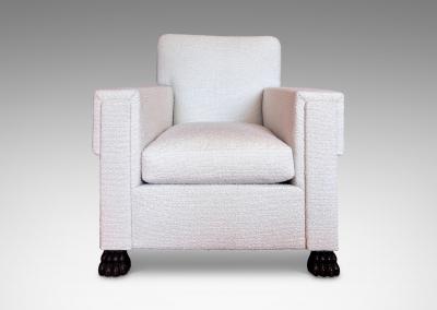 Jean Charles Moreaux Pair of Armchair by Jean Charles Moreux attrib 