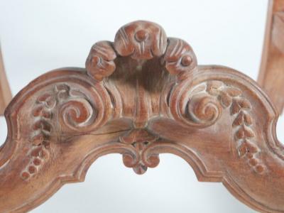 Jean Charles Moreux J C Moreux style of 8 dining chairs in glazed cherry