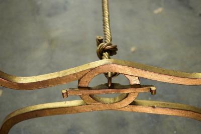 Jean Charles Moreux Jean Charles Moreux Gilt Iron Table